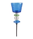 Live n Style Pleasing Iron & Stone Garden Stick