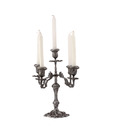 Live n Style Antique Silver Candle Holder