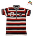 Lil Tomatoes Red-Purple Stripes T-Shirt
