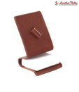Leather Talks Cherry Paper Slip Holder