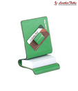 Leather Talks Green Paper Slip Holder