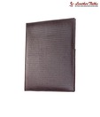 Leather Talks Cherry Conference Folder