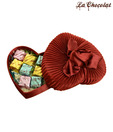 La Chocolates Red Heart Box - 15 Pcs