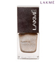 Lakme Fast & Fabulous Gold Shimmer Nail Paint 01 (10Ml)