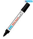 Luxor Si White Board Marker Pen Black(Set Of 10 Pcs)