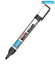 Luxor Black Refillabel White Board Marker Pen (Set Of 10 Pcs)