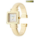 Gossip Gold Tone Cuff Watch