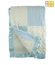 Mee Mee Baby Wrapper W/Border-Blue