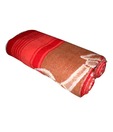 Fleecy Yarn-dyed Jacquard Towel- Pink