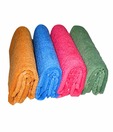 Fleecy Yarn-dyed Jacquard Hand Towel- 4 Pcs