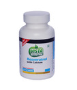 Vista Nutritions Resveratrol 100mg & Calcium - 120 Capsules