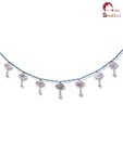 Home Sparkle Aluminium  Silver Toran