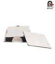 Mosaic Stainless Steel Square Coaster (set of 6)