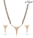 Nayab Pearl Drop AD Mangalsutra set