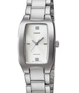 Casio Charming Silver Dial Watch