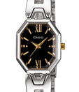 Casio Sleek Octagonal Black Watch