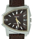 Casio Stunning Brown Leather  Strap Watch