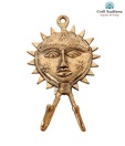 Craft Traditions Dhokra Sun Mask Hanger
