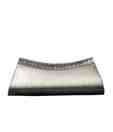 Oleva Silver Embellished Clutch With Free Women