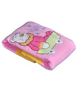 Offspring Cute Bear Motif Blanket-Pink
