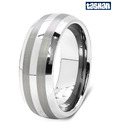 Johareez Striking Tungsten Carbide Band Ring