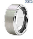 Johareez Resplendent Tungsten Carbide Band Ring