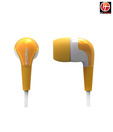 Enzatec 3.5mm Stereo Earphone(Orange)