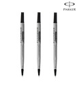Parker Roller Ball Black Medium Refill (Pack Of 3)