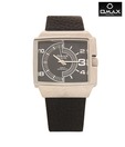 Omax Silver Arc Watch