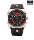 Omax Magnet Silver-Black Watch