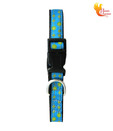 Phoenix Overseas Polka Dotted Puppy Small Dog Collar- Blue