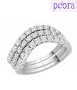 Peora Captivating CZ Ring