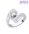 Peora Versatile CZ Solitaire Ring