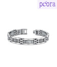Peora Matte Finish Stainless Steel Bracelet