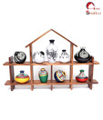 Home Sparkle Exquisite Wall Decorative With 9 Assorted Pots