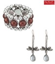 Pretty Woman Lovely Bracelet & Earrings Combo