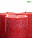 Litstick Pillar Perfumed Candle