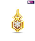 Surat Diamond Luminous 18kt Gold Pendant