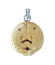 Indian Silver Fish Face Pendant