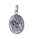 Indian Silver Divine Lord Krishna Pendant