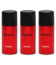 Reebok Reeplay Men Deo Pack of 3-Each 150 ml