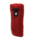 Rediscover Fashion Glittery Red Mobile Pouch