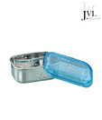 JVL Blue Rectangular Lid Bowl-1000 ml