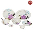 Real Exclusive Floral Melamine Dinner Set
