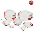 Real Bright Floral Vine Melamine Dinner Set