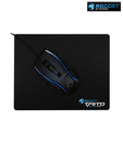 Roccat Taito 3mm Shiny Black Gaming Mousepad - Asia(265*210) Mini