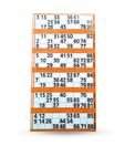 Tambola Tickets With Orange Border