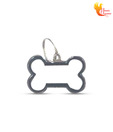 Phoenix Overseas Black Dog Bone Collar Charm