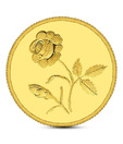 Gitanjali 2gm Rose 999 Purity Gold Coin