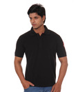 Harvest Black  Polo T Shirt